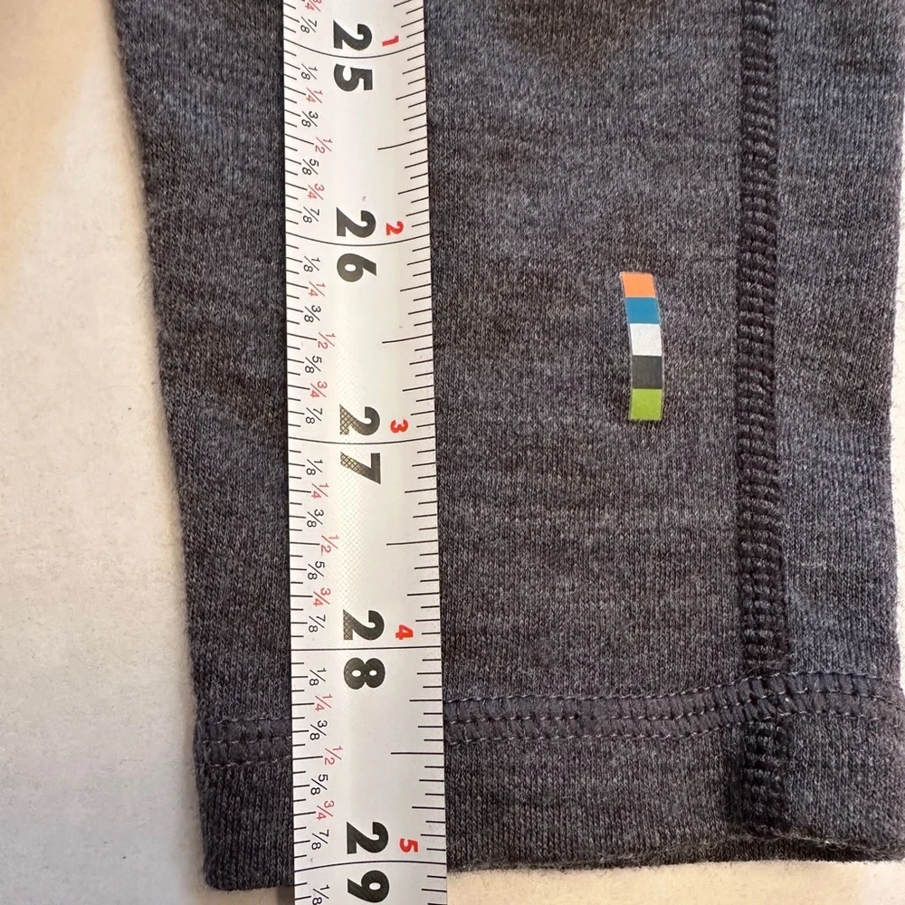 Smartwool Women's Small Merino 250 Baselayer‎ Color Block Leggings Black Gray